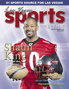 It's true! Former Tampa Bay Buccaneers QB Shaun King played 6 games for the Las Vegas Gladiators in 2007.